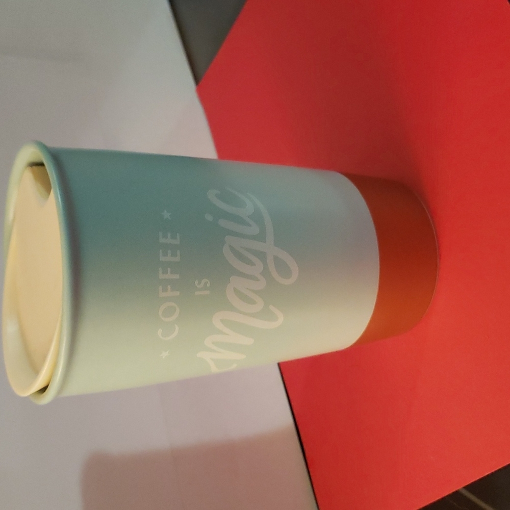 Starbucks 2018 Coffee is Magic Ceramic Tumbler tumbler travel 12flā oz
